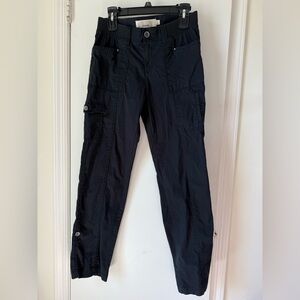 Elegant Black Straight Leg Women's Pants